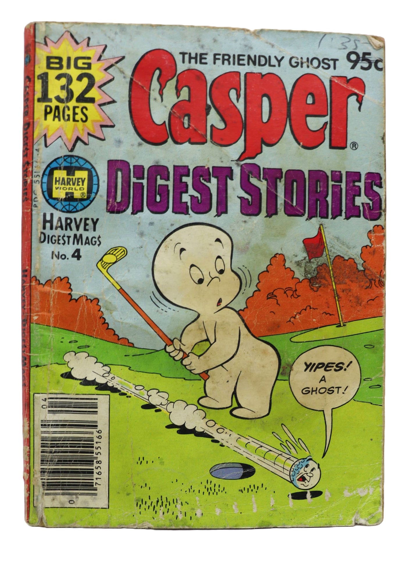 1980s Casper Digest Stories No. 4 comic book