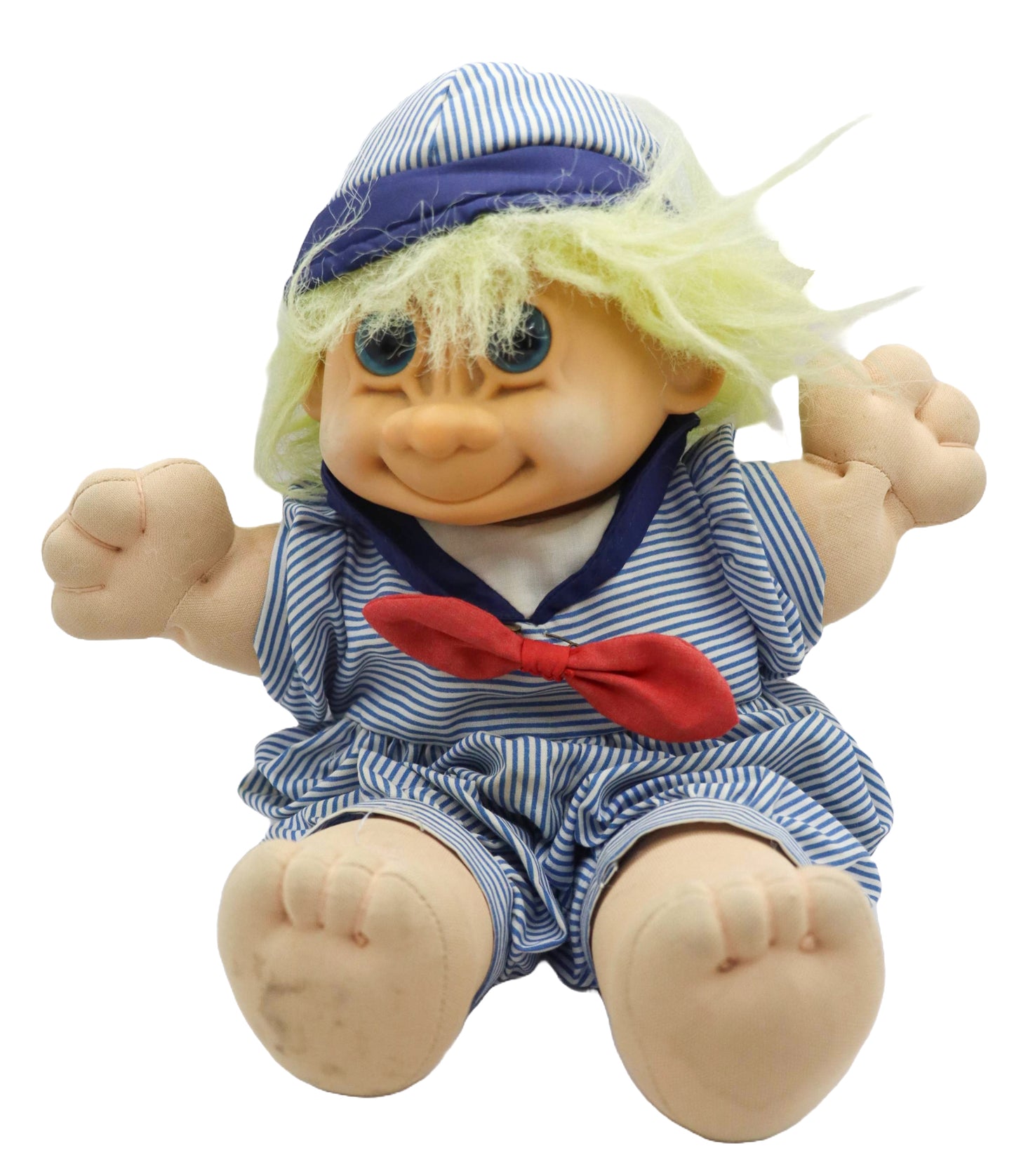 1990s Russ Berrie Troll kidz doll skippy