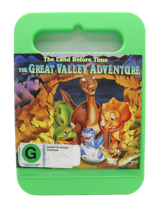 The land before time The great valley adventure handle case DVD