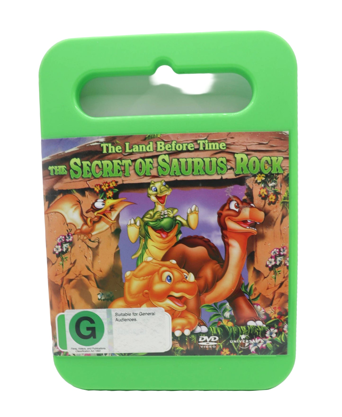 The land before time the secret of saurus rock handle case DVD