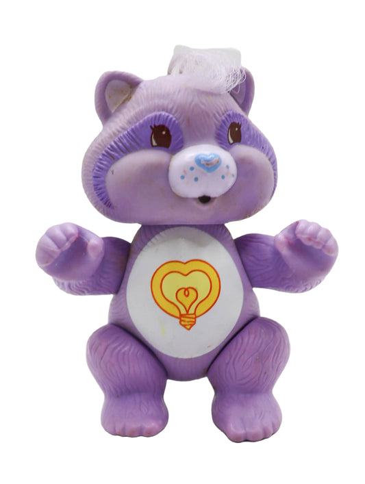 1980s Care Bears Cousins Bright Heart Raccoon posable figure