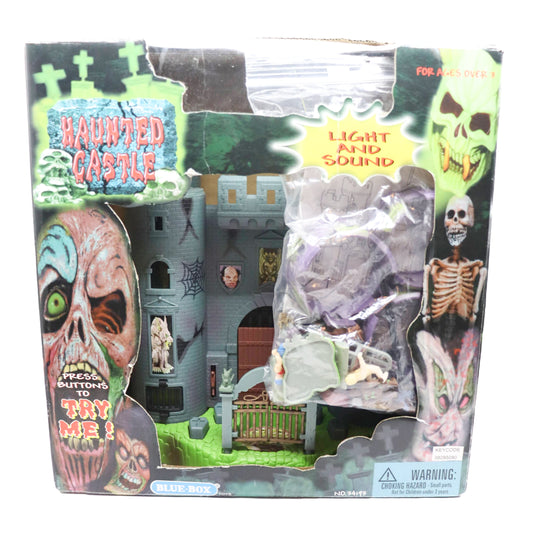 Vintage Blue Box Hidden Adventures Haunted Castle