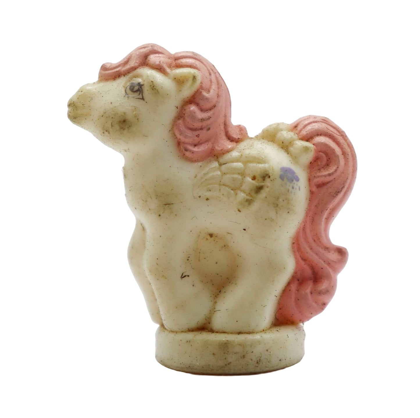 1980s G1 My Little Pony Petite White Ice Cream