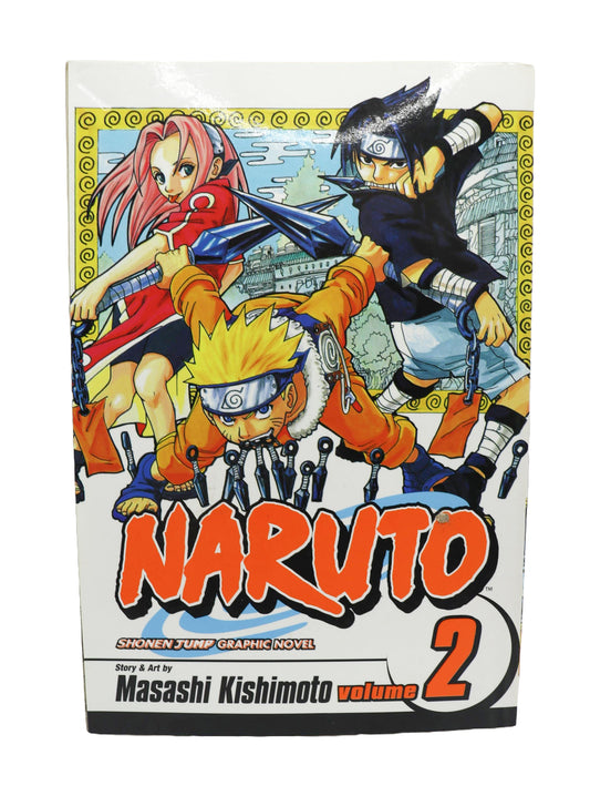 Naruto Volume 2 Manga book