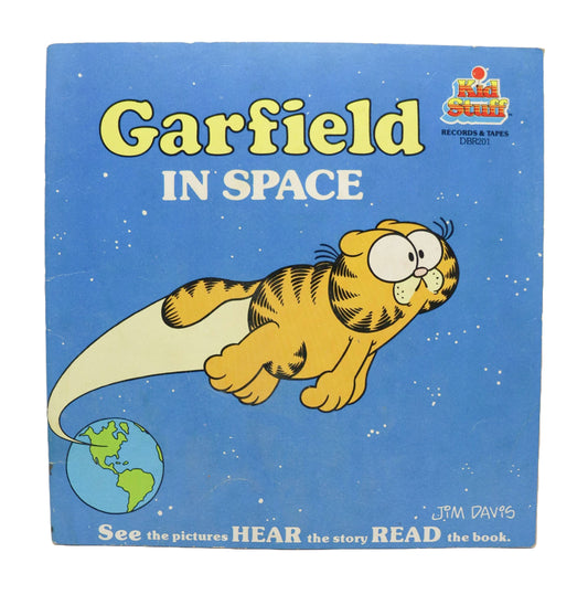 1983 Vintage Garfield in Space book