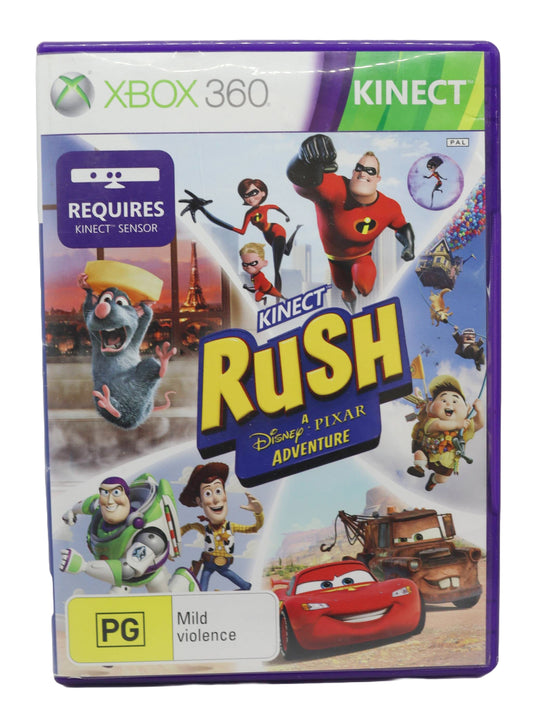 Xbox 360 Kinect Rush A Disney Pixar Adventure