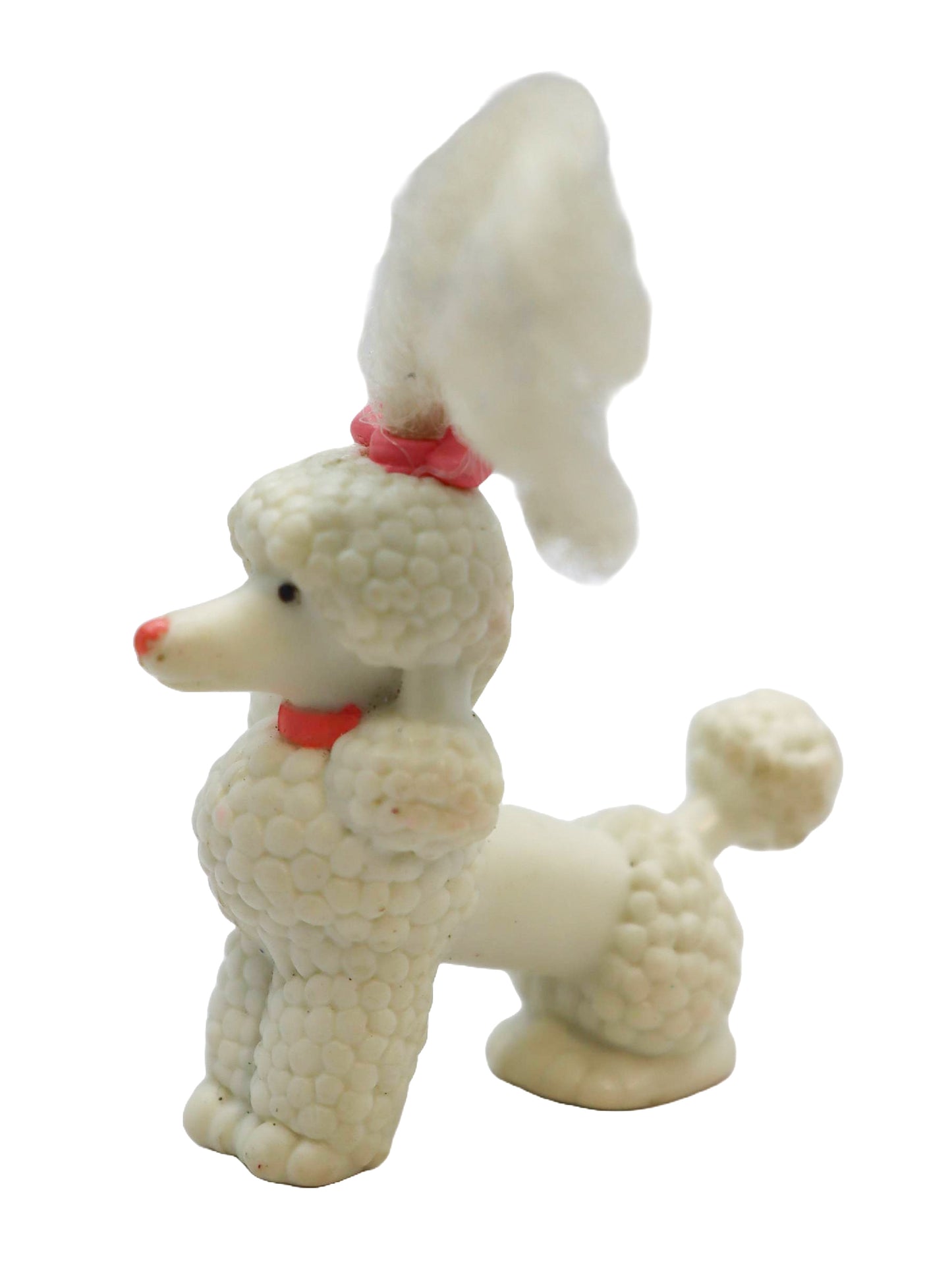 Vintage Tiny Dollhouse Poodle Dog