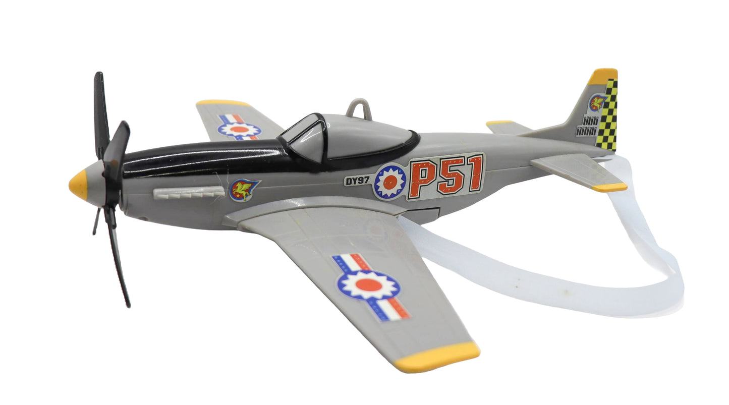 1998 DYTOY Sky Fighter Plane P51 Battery Operated