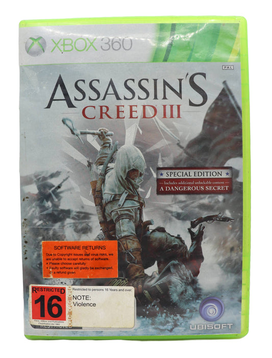 Xbox 360 Assassin's Creed III