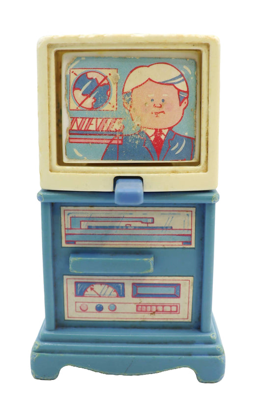 1993 Fisher Price Loving Families Dollhouse TV