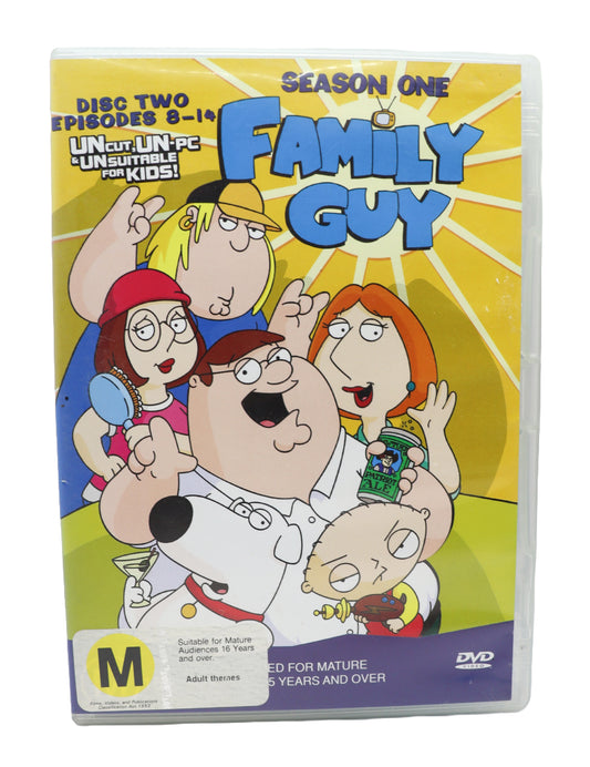 Family Guy Season 1 Disc 2 DVD