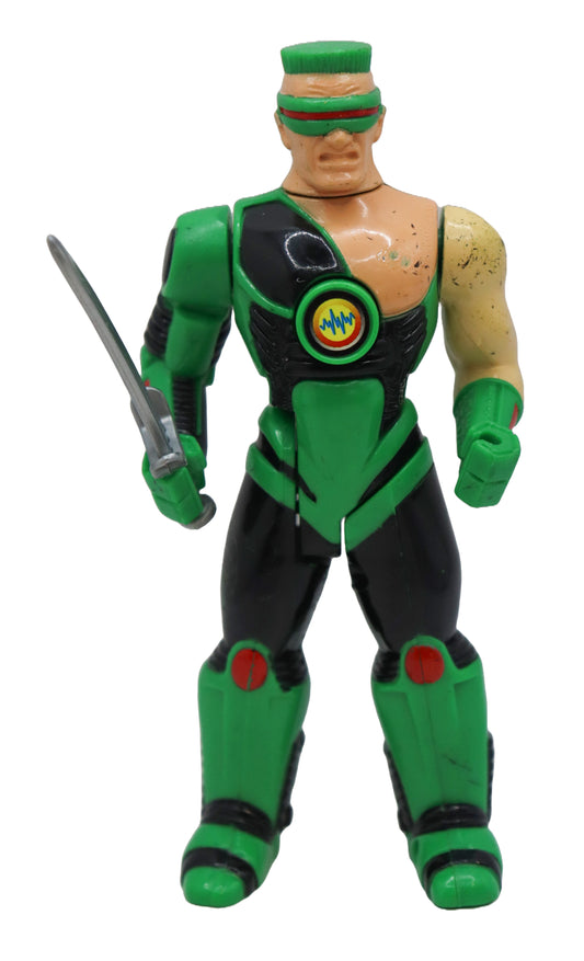 1996 Milton Bradley Karate Fighters Cyberfist Action Figure