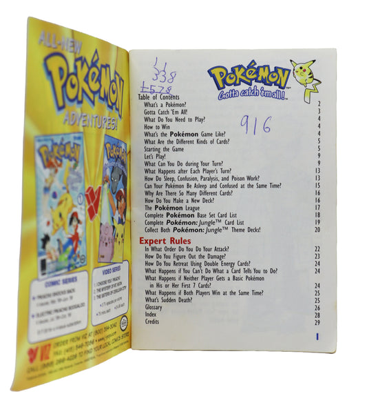 Pokemon Rules Booklet Version 2