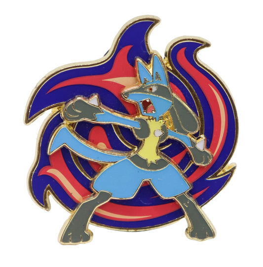 Pokemon Lucario Enamel Pin