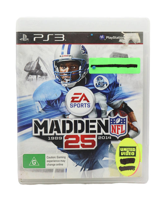 PlayStation 3 Madden 25