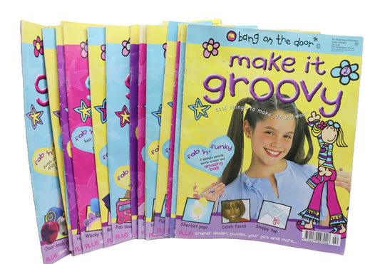 2000s Bang On The Door Make It Groovy Magazine lot x14