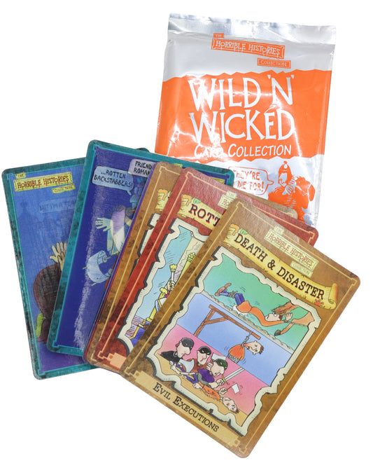 The Horrible Histories Wild'N'Wicked Card Collection