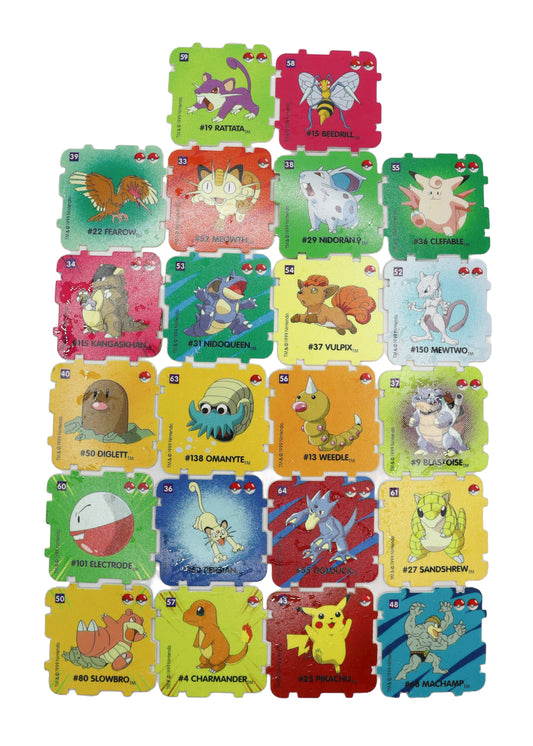 1999 Pokemon Pizza Hutt Qubix lot x22