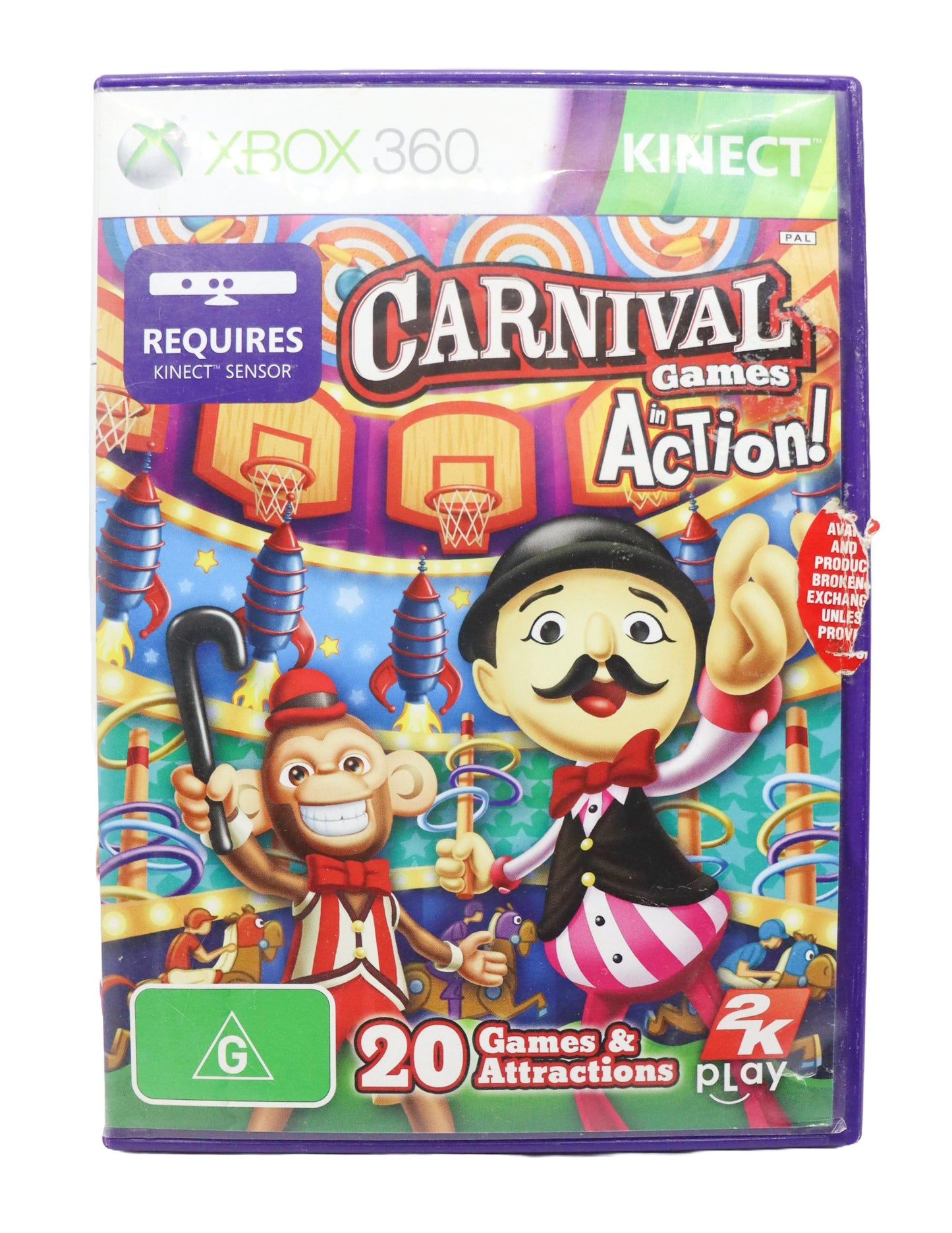 Xbox 360 Carnival Games Action!