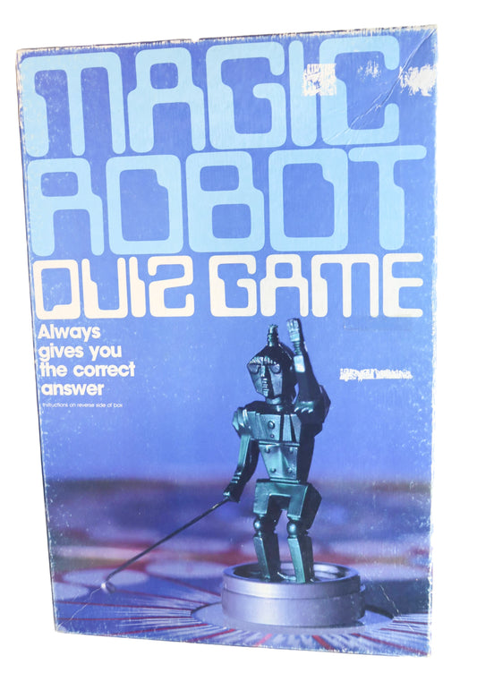 Vintage Magic Robot Quiz Game