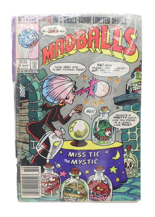 1986-1987 Star Comics Marvel Mad Balls #2 Comic Book