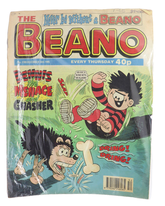 1995 Beano Dennis The Menace And Gnasher Comic Book