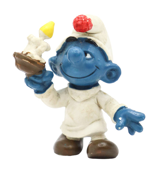 1979 Schleich Smurfs Candle Smurf Figure