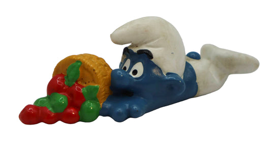 1983 Schleich Smurfs Clumsy Smurf Figure