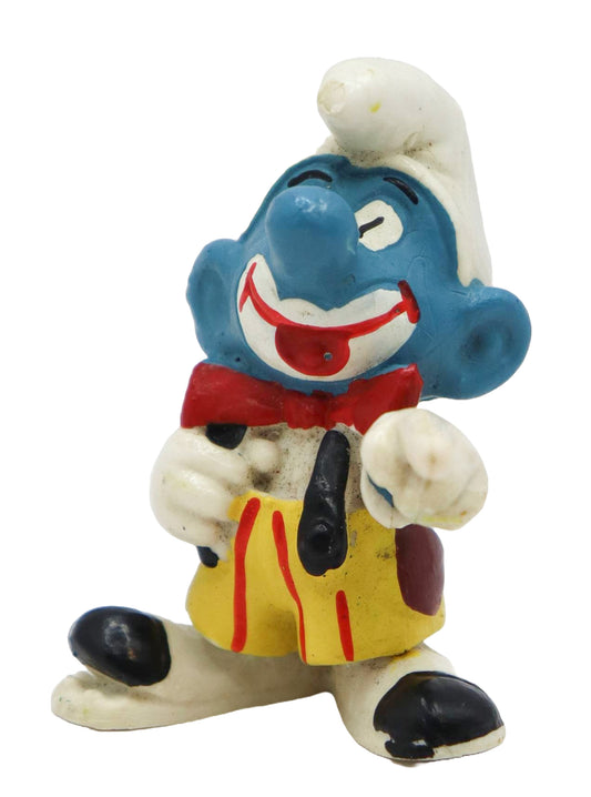 1978 Schleich Smurfs Clown Smurf Figure