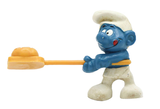 1979 Schleich Smurfs Baker Smurf Figure