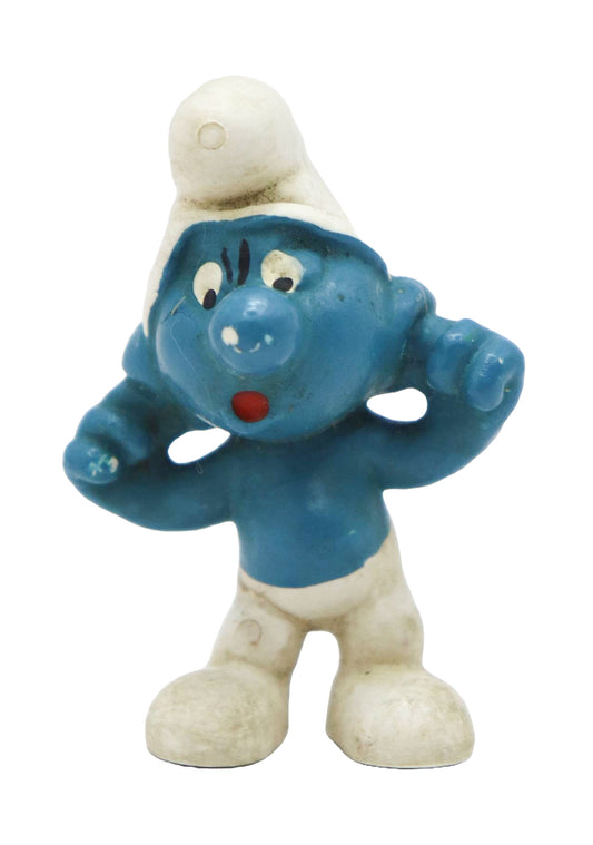 1971 Schleich Smurfs Earache Smurf Figure