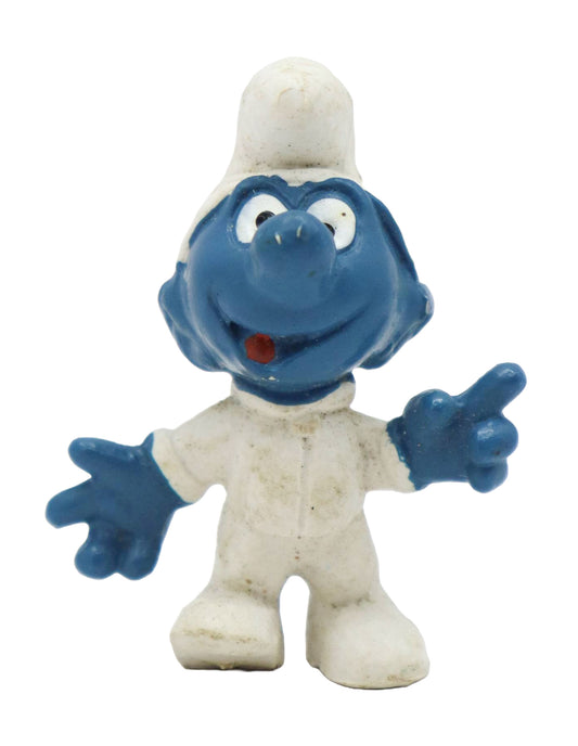 1965 Schleich Smurfs Astro Smurf Figure