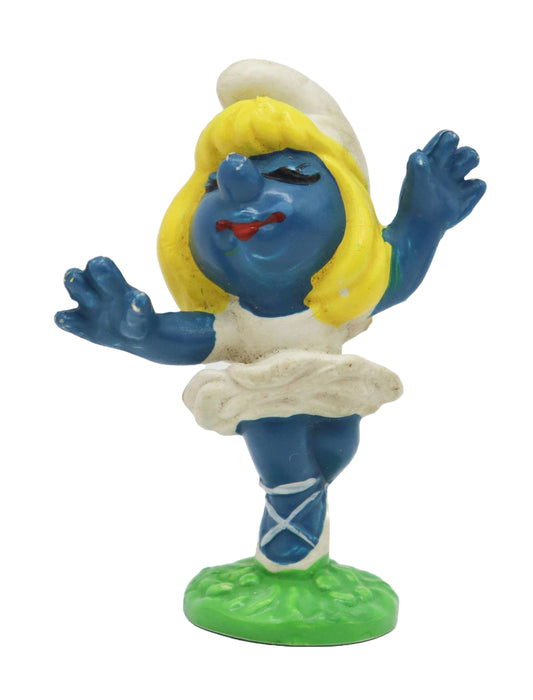 1978 Schleich Smurfs Ballerina Smurfette Figure