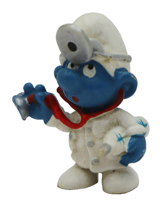 1978 Schleich Smurfs Doctor Smurf Figure
