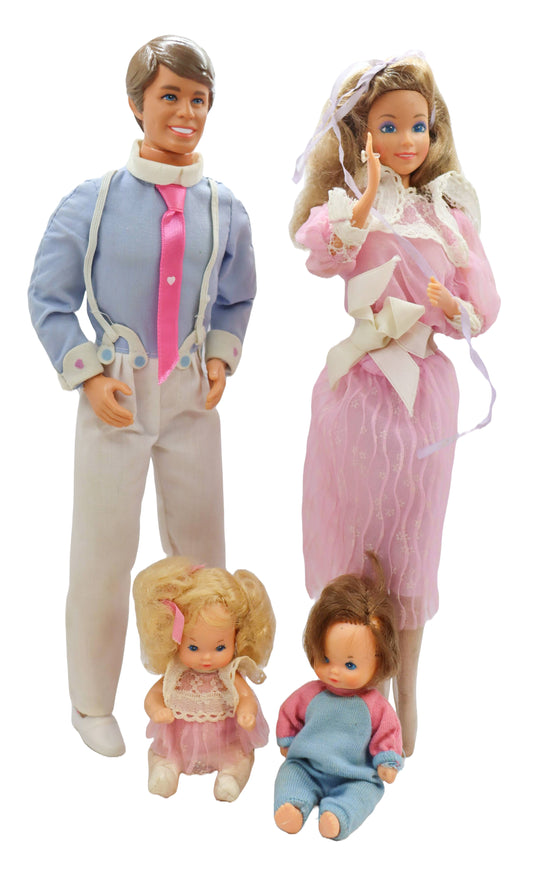 1984 Mattel Heart Family Deluxe Set