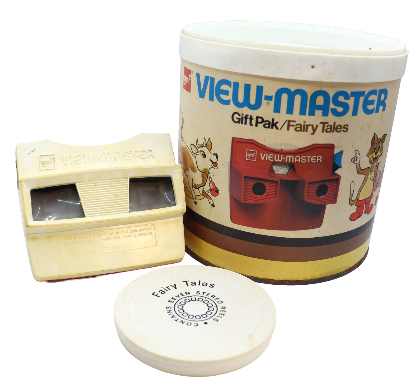 1970s Gaf View Master Gift Pak/ Fairy Tales