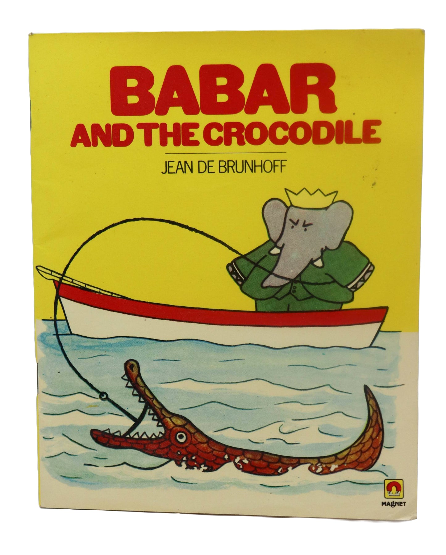 1980s Babar And The Crocodile By Jean De Brunhoff Book