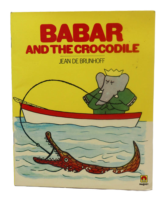 1980s Babar And The Crocodile By Jean De Brunhoff Book