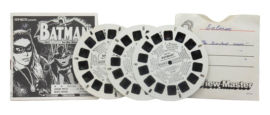 1966 View Master Batman With Robin The Boy Wonder reels