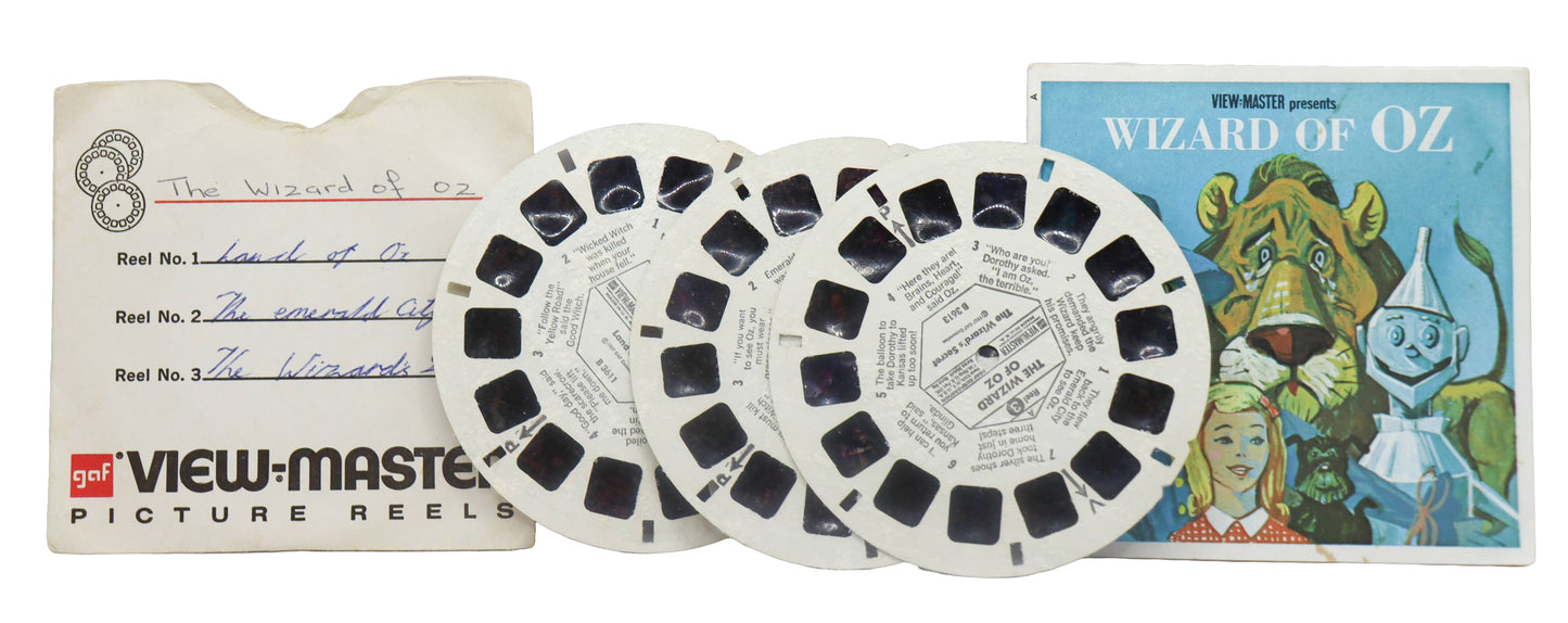1957 View Master Wizard Of OZ reels