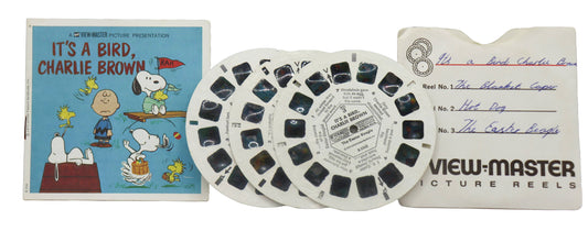 1973 View Master Peanuts It's A Bird Charlie Brown reels