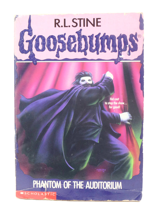 Goosebumps Phantom Of The Auditorium Book
