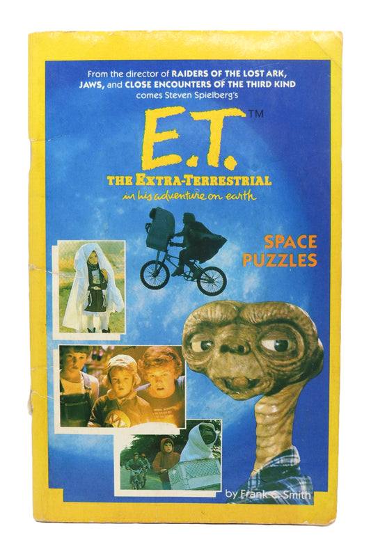1982 E.T The Extra Terrestrial Space Puzzles Book