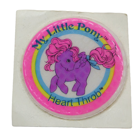 1980s G1 My Little Pony Heart Throb Sticker