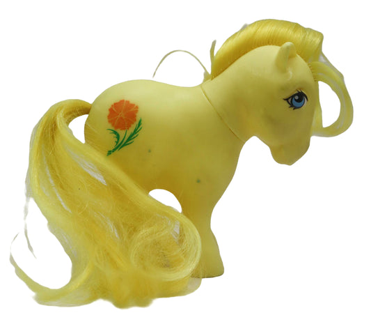 1980s G1 My Little Pony Alternate Birth Flower October Cosmos