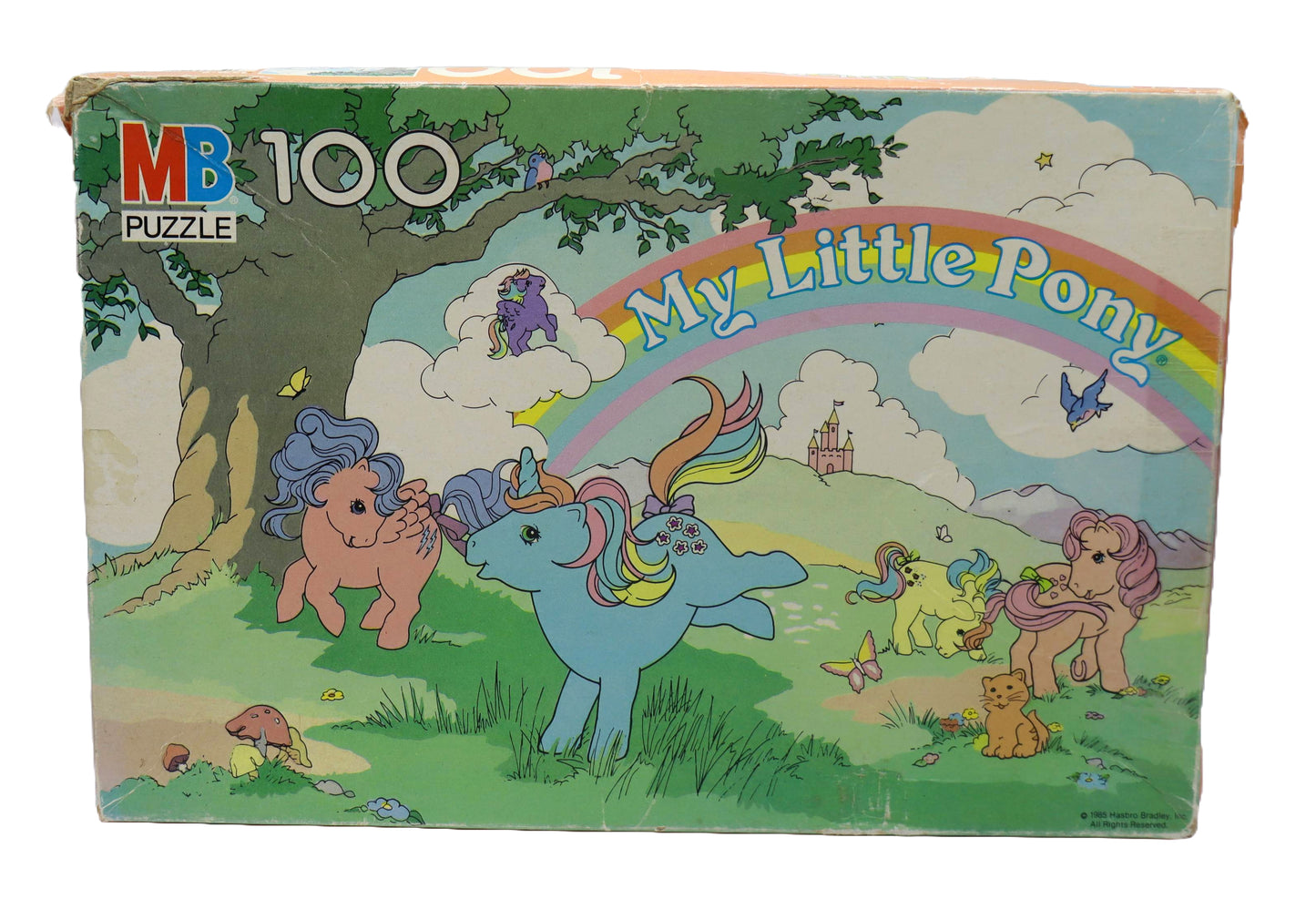 1985 Milton Bradley My Little Pony 100 Piece Puzzle