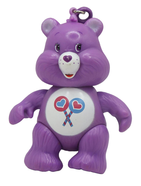 1980s Care Bears Share Bear PVC Key Chain