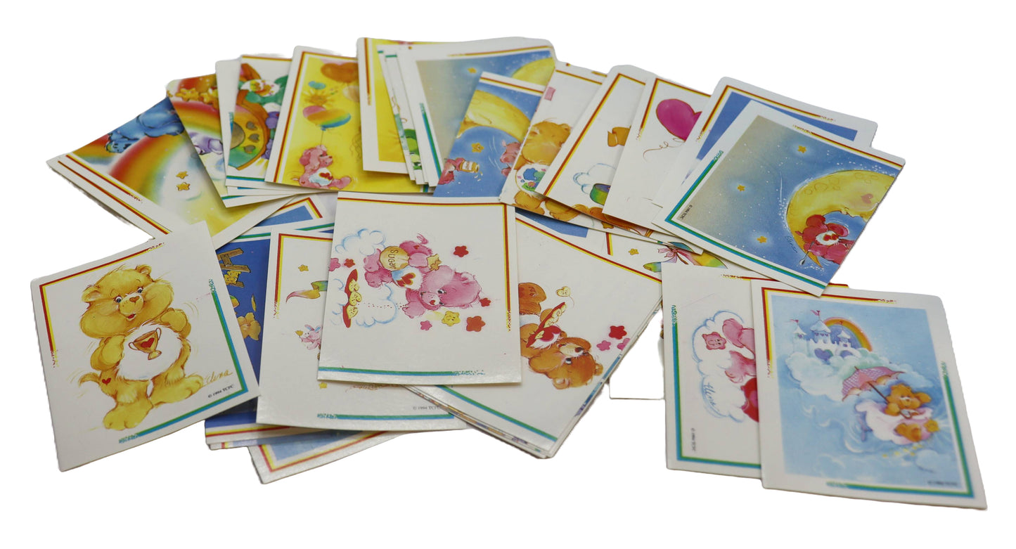 1994 Care Bears Modena Baio Italy Panini Sticker lot