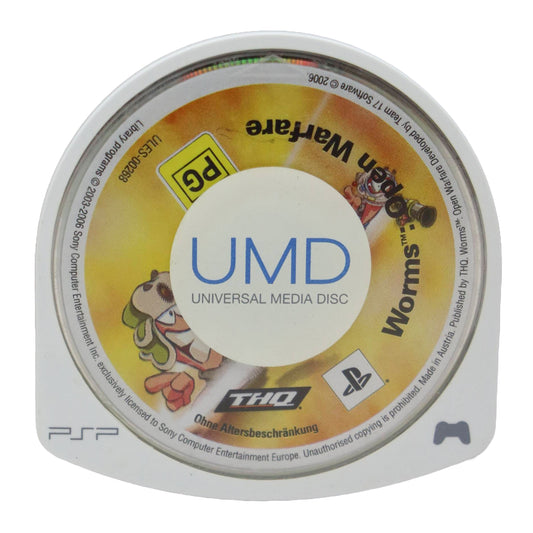 PlayStation PSP Worms Open Warfare