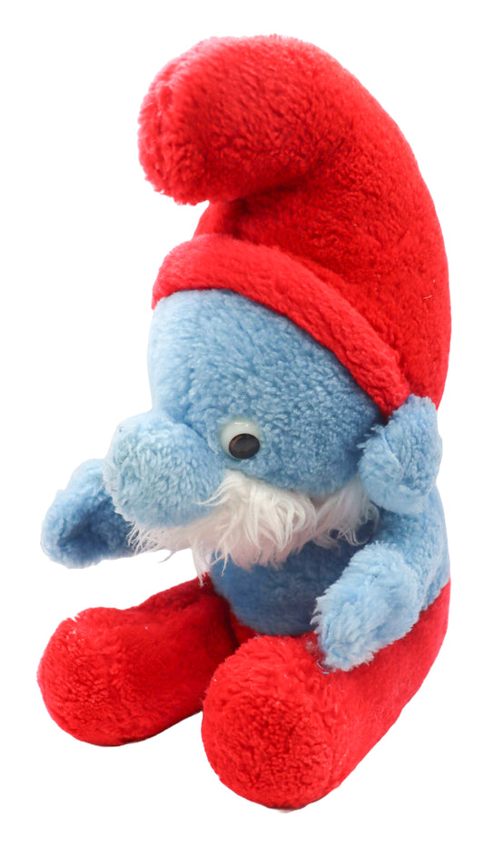 1970s Peyo Poppa Smurf Plush
